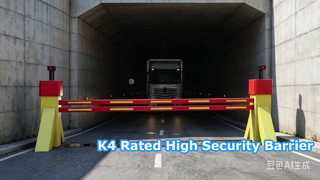 DUAL HSRAB K4 Rated Rising Arm Barrier System