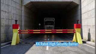 K4 Rated High Security Rising Arm Barrier Solution